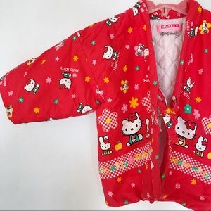 Hello Kitty Tie Front Jacket